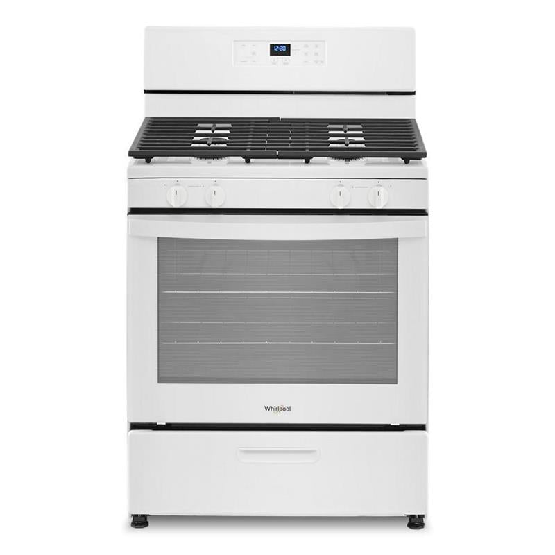 5.1 Cu. Ft. Freestanding Gas Range with Broiler Drawer - (WFG320M0MW)