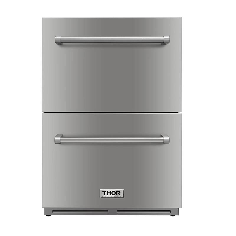 24 Inch Indoor Outdoor Refrigerator Drawer In Stainless Steel (discontinued) - (TRF2401U)