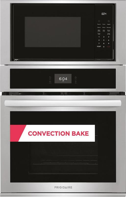 Frigidaire 27" Electric Wall Oven and Microwave Combination - (FCWM2727AS)
