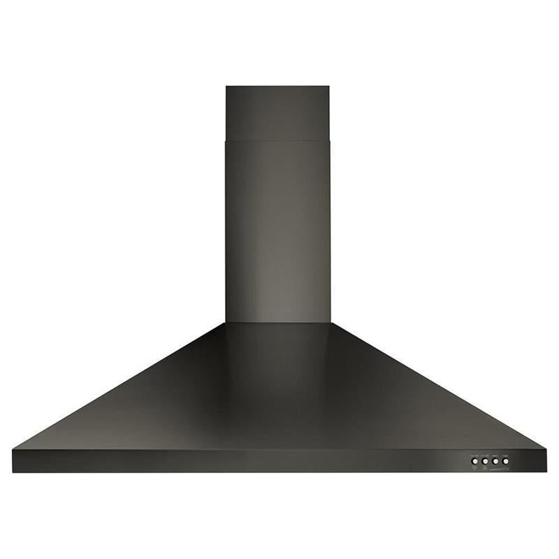 36" Contemporary Black Stainless Wall Mount Range Hood - (WVW53UC6HV)