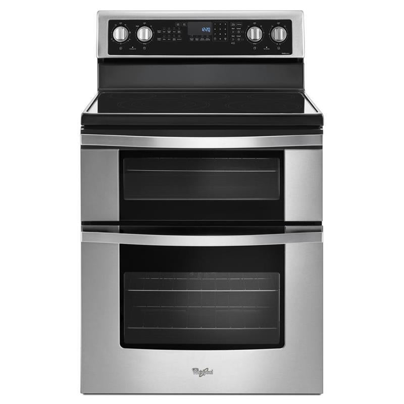 6.7 Cu. Ft. Electric Double Oven Range with True Convection - (WGE745C0FS)