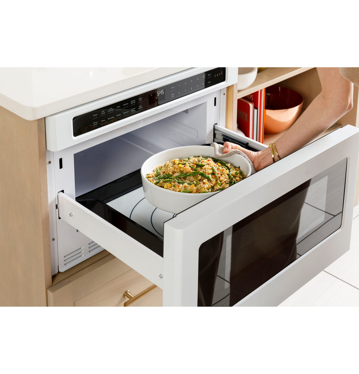 Caf(eback)(TM) Built-In Microwave Drawer Oven - (CWL112P3RD5)