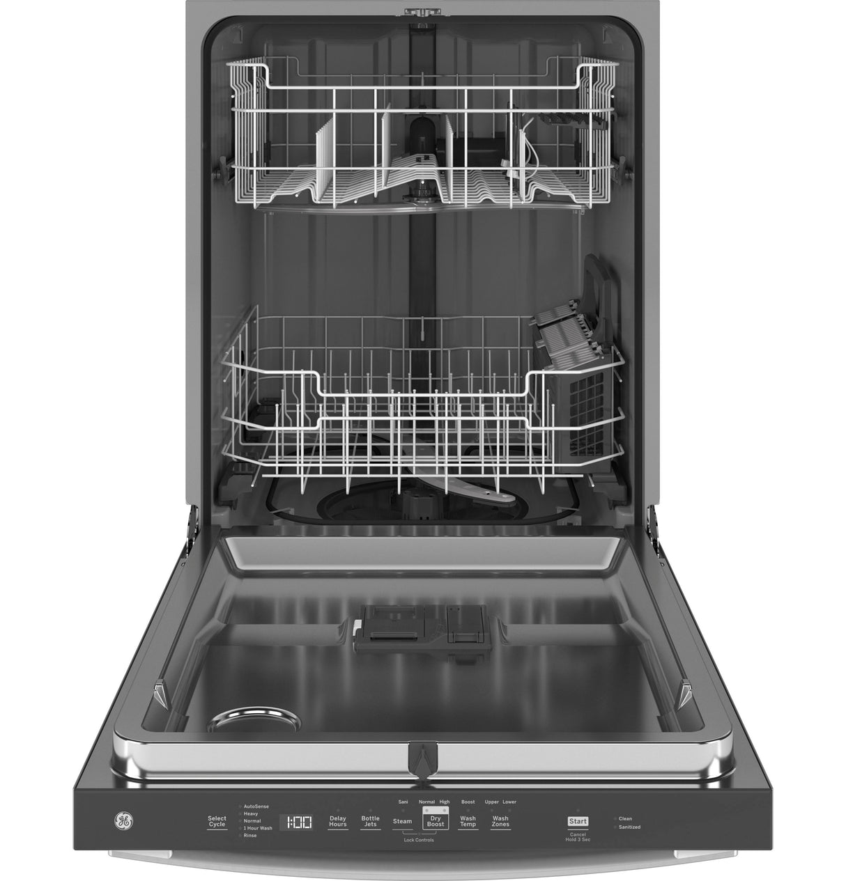 GE(R) ENERGY STAR(R) Top Control with Stainless Steel Interior Door Dishwasher with Sanitize Cycle & Dry Boost - (GDT635HSRSS)