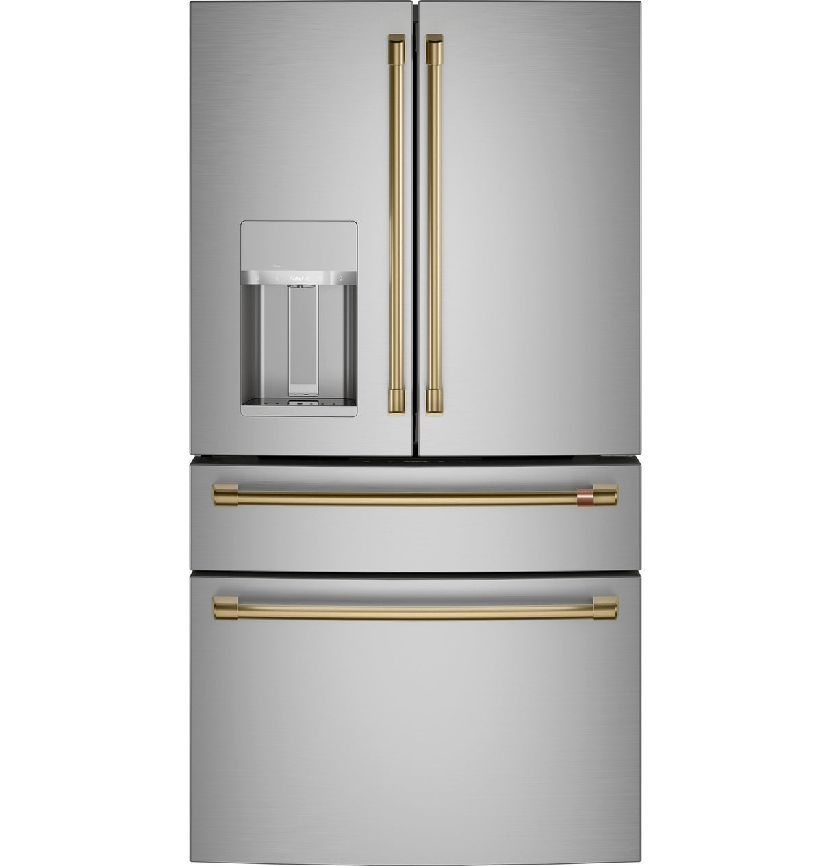 Caf(eback)(TM) ENERGY STAR(R) 22.3 Cu. Ft. Smart Counter-Depth 4-Door French-Door Refrigerator - (CXE22DP2PS1)