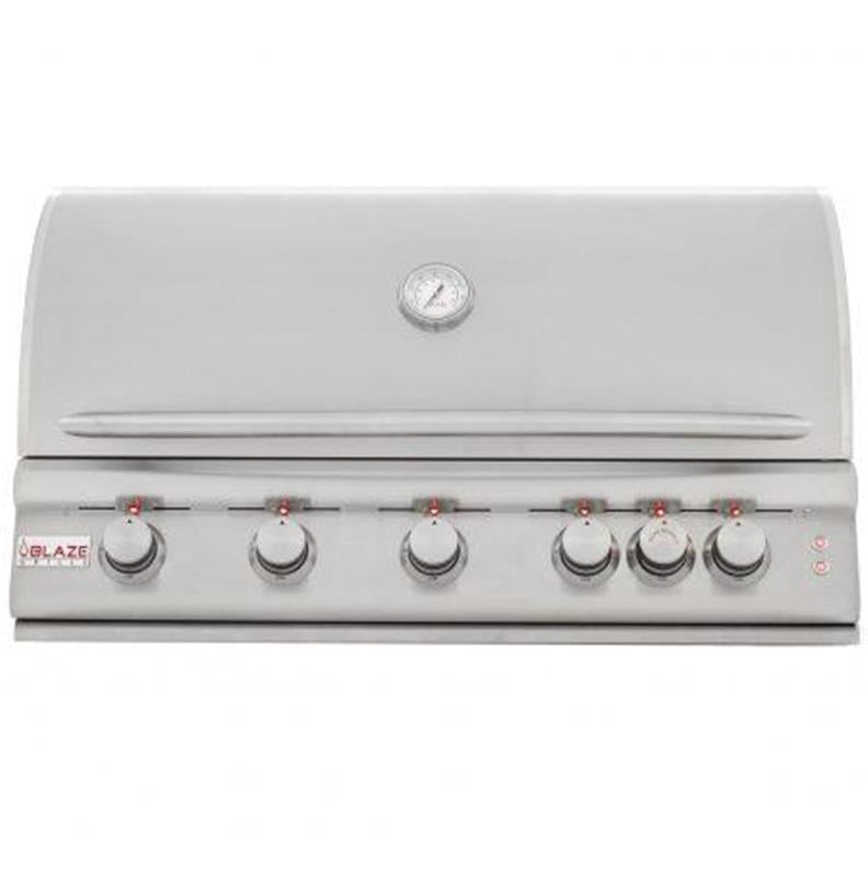 Blaze 40-Inch 5-Burner LTE Gas Grill with Rear Burner and Built-in Lighting System, With Fuel type - Propane - (BLZ5LTE2LP)