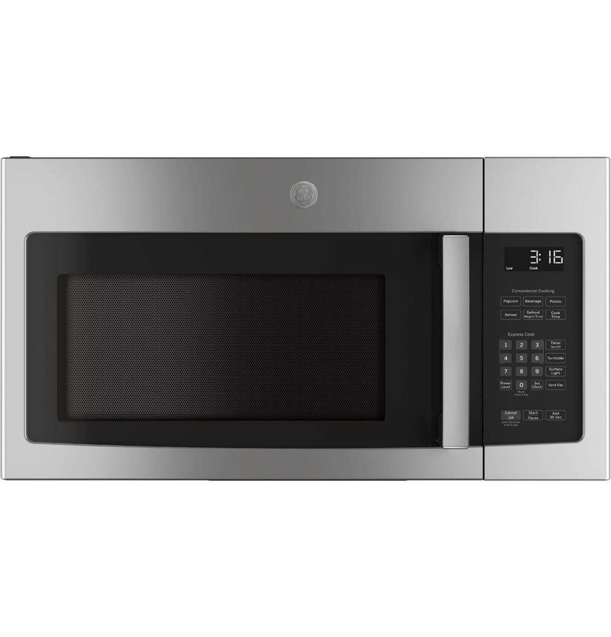 GE(R) 1.6 Cu. Ft. Over-the-Range Microwave Oven - (JVM3162RJSS)