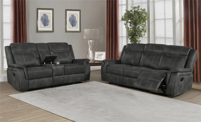 Lawrence Upholstered Tufted Living Room Set - (603504S2)