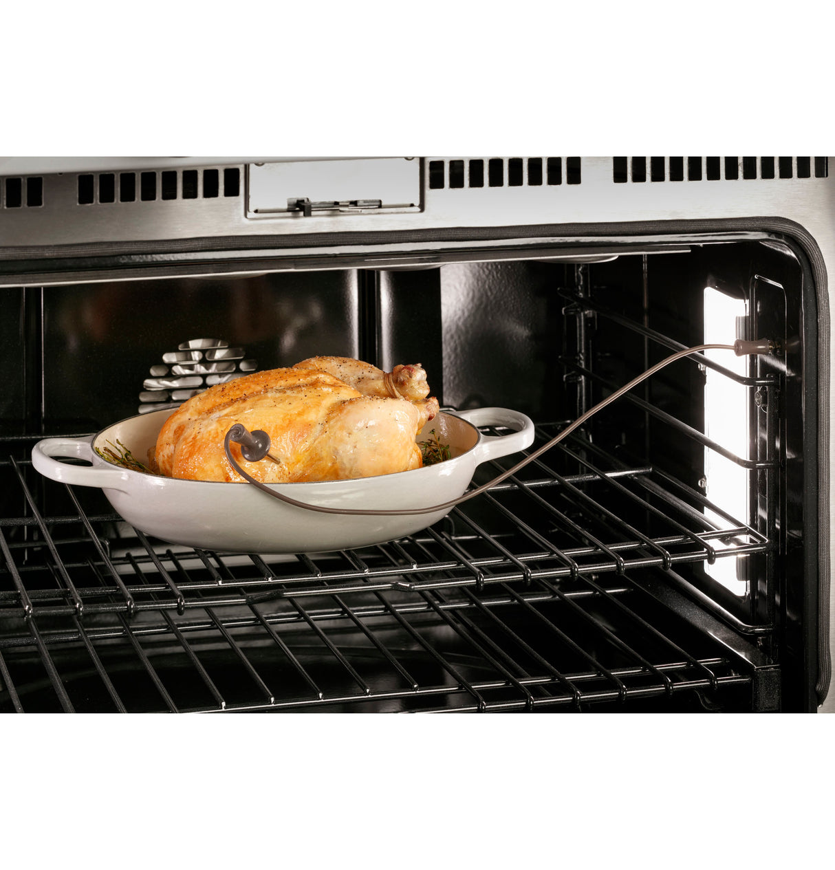 Caf(eback)(TM) 48" Smart Dual-Fuel Commercial-Style Range with 6 Burners and Griddle (Natural Gas) - (C2Y486P3TD1)