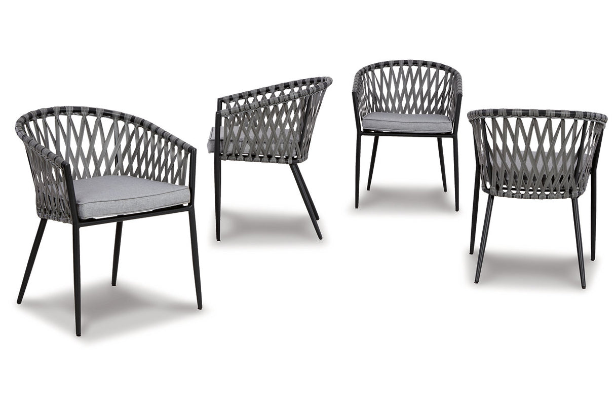Palm Bliss Outdoor Dining Table With 2 Chairs - (P372P1)