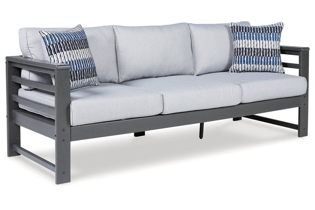 Amora Outdoor Sofa, 2 Lounge Chairs and Coffee Table - (P417P2)