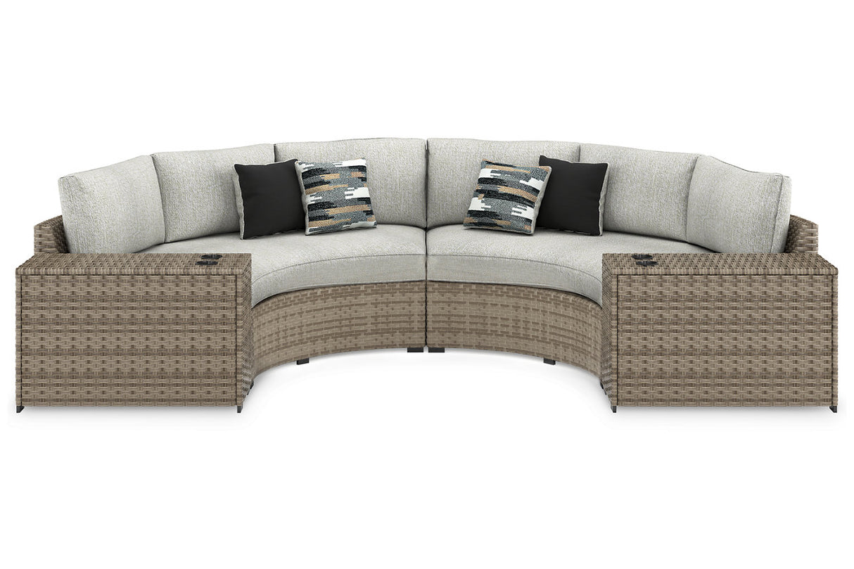 Calworth 4-piece Outdoor Sectional - (P458P10)