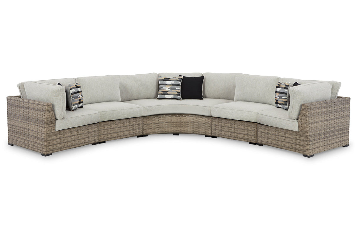 Calworth 5-piece Outdoor Sectional - (P458P11)