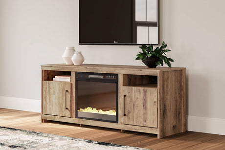 Hyanna 63" TV Stand With Electric Fireplace - (W1050W2)