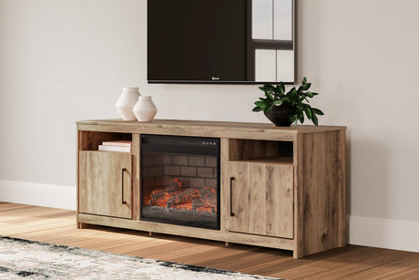 Hyanna 63" TV Stand With Electric Fireplace - (W1050W1)