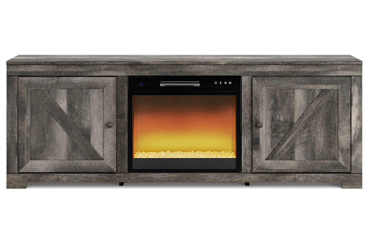 Wynnlow TV Stand With Electric Fireplace - (W440W11)
