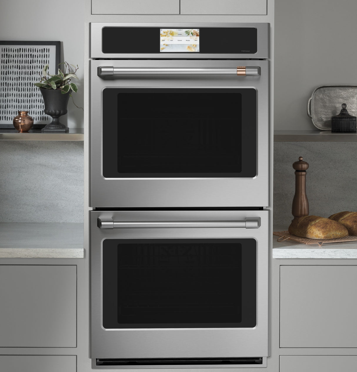 Caf(eback)(TM) 27" Smart Double Wall Oven with Convection - (CKD70DP2NS1)