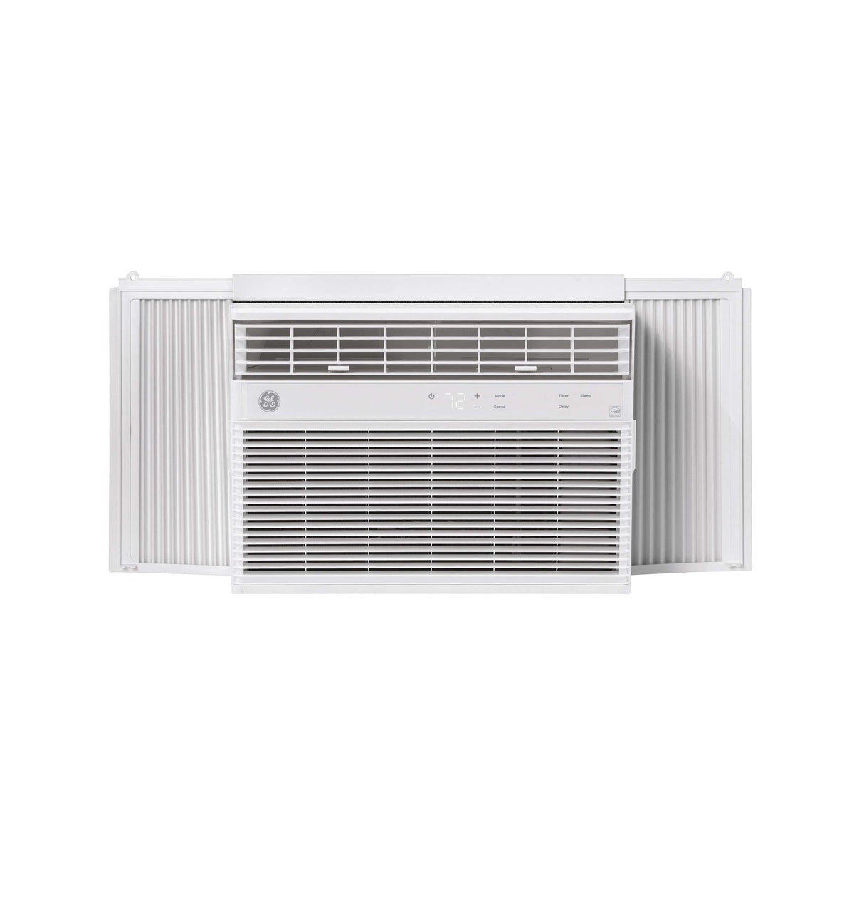 GE(R) 8,000 BTU Heat/Cool Electronic Window Air Conditioner for Medium Rooms up to 350 sq. ft. - (AHE08AZ)