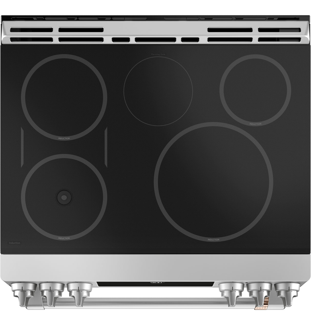 Caf(eback)(TM) 30" Smart Slide-In, Front-Control, Induction and Convection Range with In-Oven Camera - (CHS90XP2MS1)
