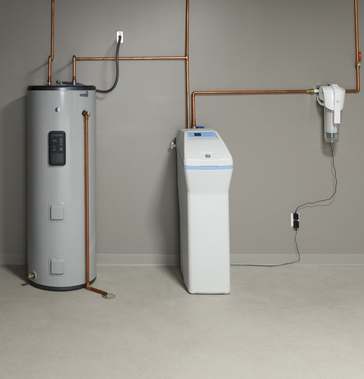 GE(R) Smart 50 Gallon Tall Electric Water Heater - (GE50T10BLM)