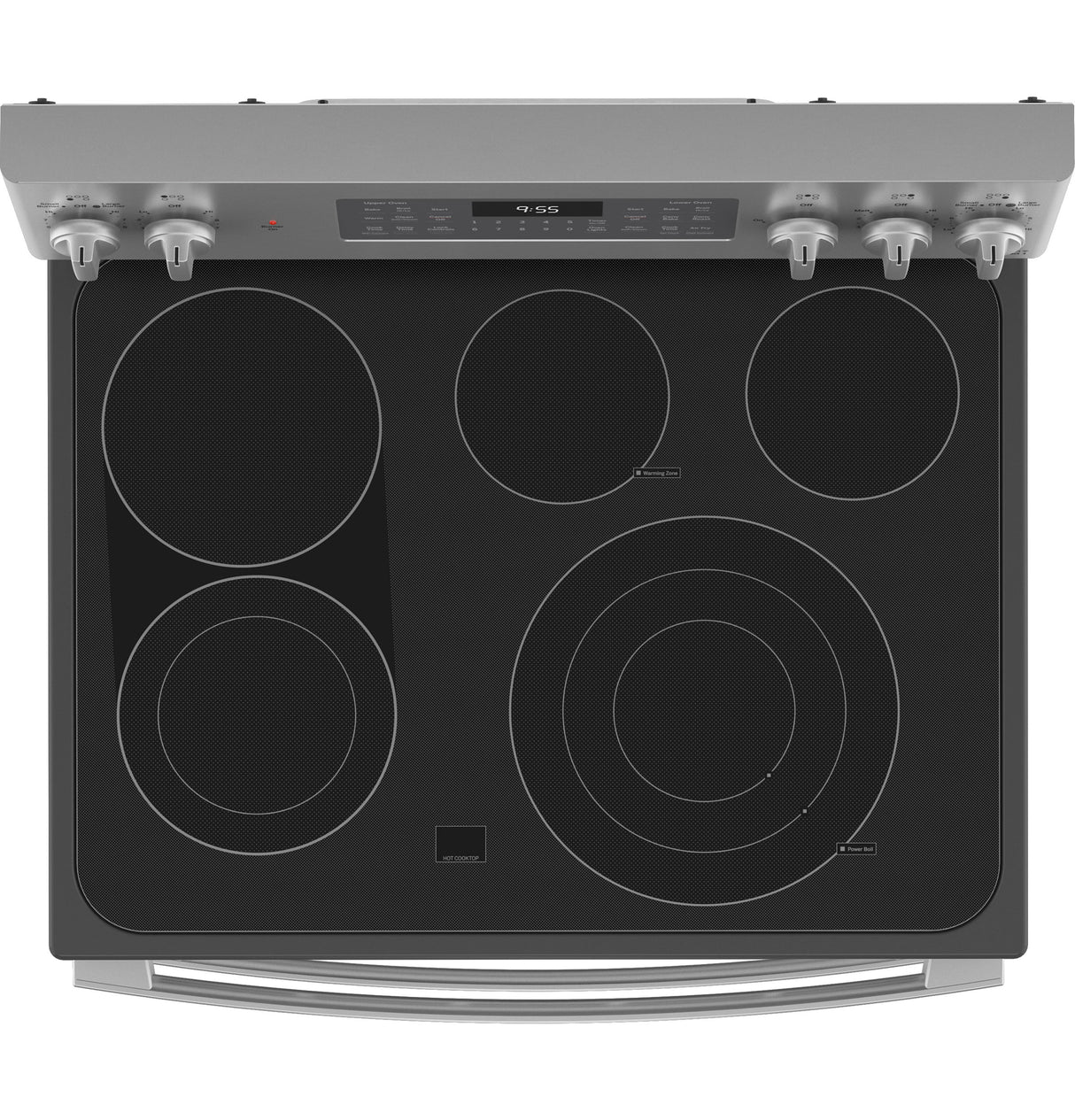GE Profile(TM) 30" Smart Free-Standing Electric Double Oven Convection Range with No Preheat Air Fry - (PB965YPFS)