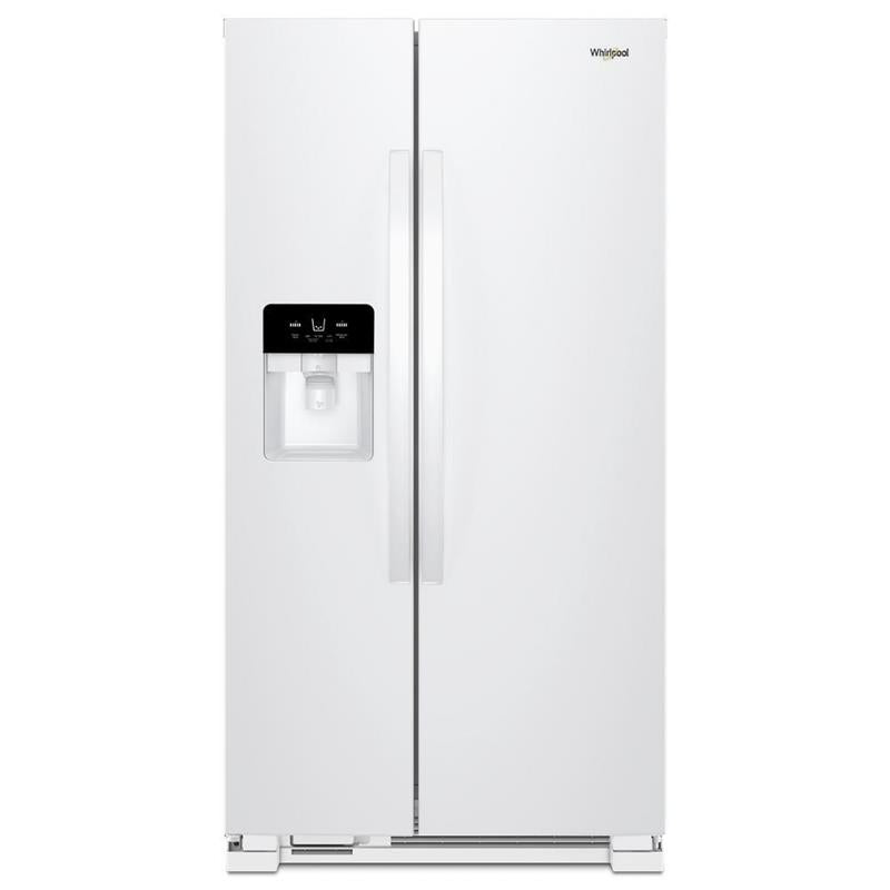 33-inch Wide Side-by-Side Refrigerator - 21 cu. ft. - (WRS321SDHW)