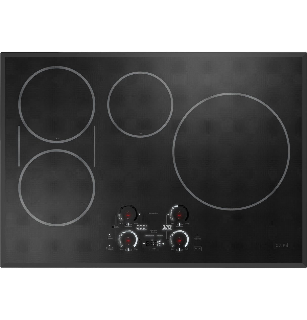 Caf(eback)(TM) Series 30" Built-In Touch Control Induction Cooktop - (CHP90301TBB)
