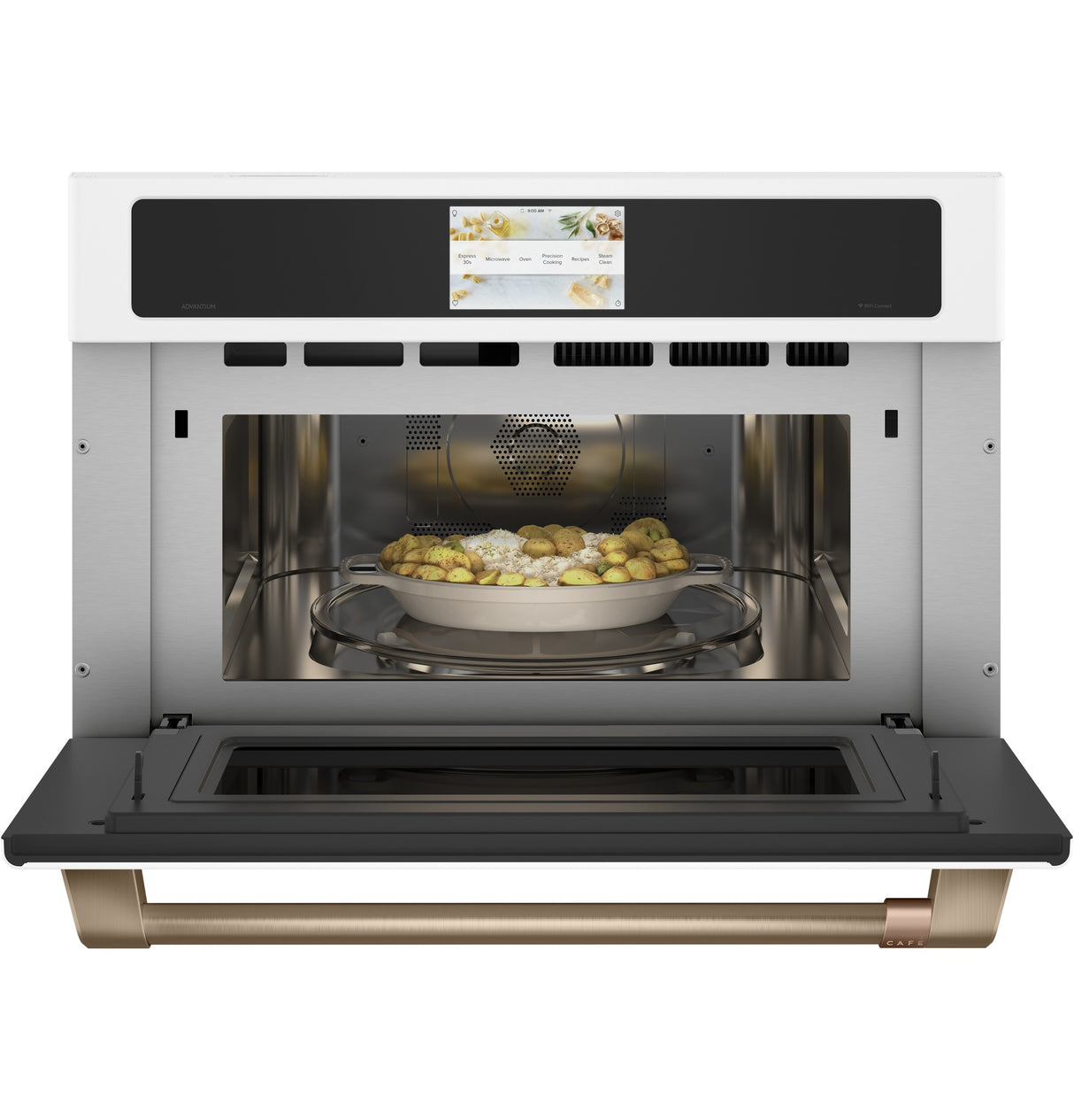 Caf(eback)(TM) 30" Smart Five in One Oven with 120V Advantium(R) Technology - (CSB913P4NW2)