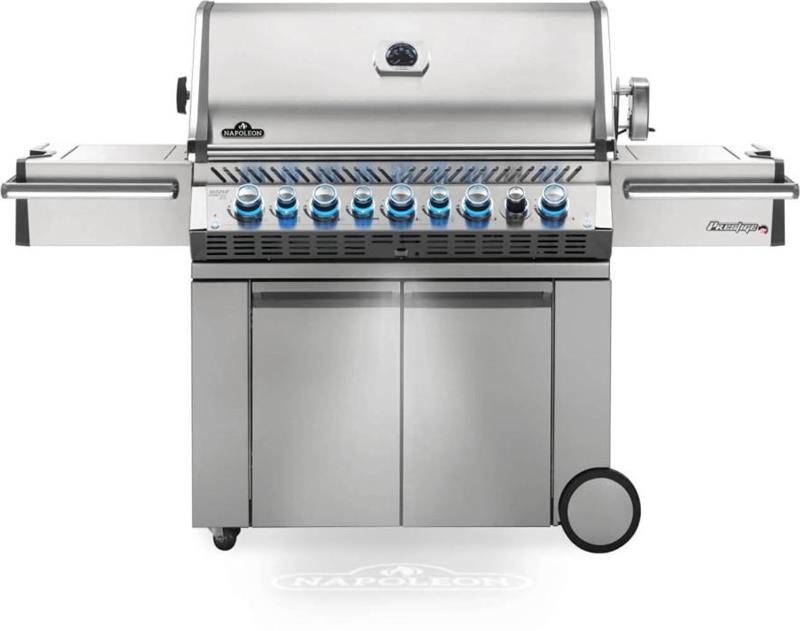 Prestige PRO 665 RSIB with Infrared Side and Rear Burners , Natural Gas, Stainless Steel - (PRO665RSIBNSS3)