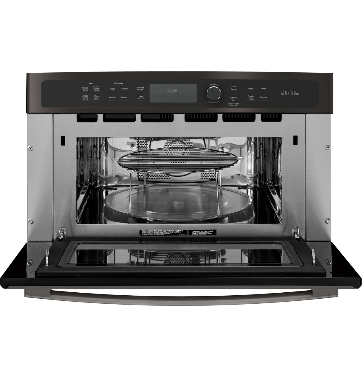 GE Profile(TM) 30 in. Single Wall Oven with Advantium(R) Technology - (PSB9120BLTS)