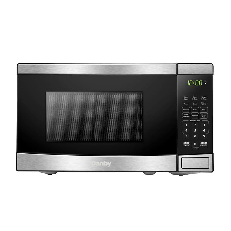 Danby 0.7 cu. ft. Countertop Microwave in Stainless Steel - (DBMW0721BBS)