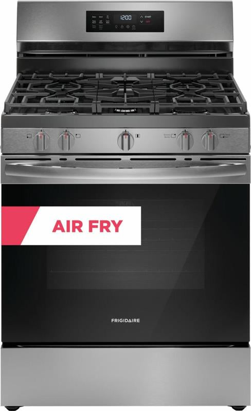 Frigidaire 30" Gas Range with Air Fry - (FCRG3083AS)