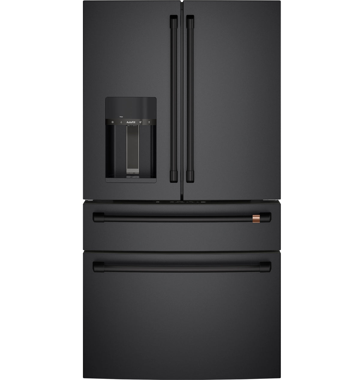 Caf(eback)(TM) ENERGY STAR(R) 22.3 Cu. Ft. Smart Counter-Depth 4-Door French-Door Refrigerator - (CXE22DP3PD1)