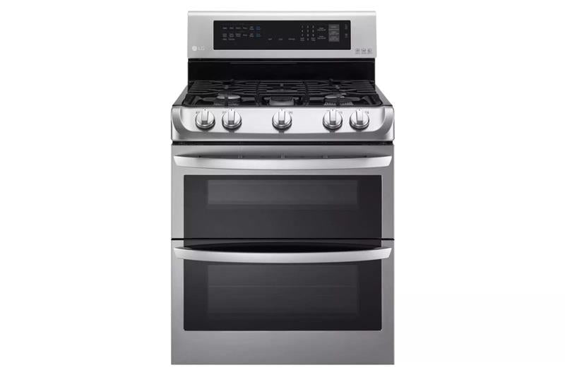 6.9 cu. ft. Gas Double Oven Range with ProBake Convection(R) and EasyClean(R) - (LDG4313ST)