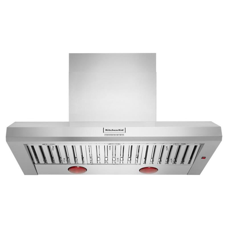 48'' 585 or 1170 CFM Motor Class Commercial-Style Wall-Mount Canopy Range Hood - (KVWC958KSS)