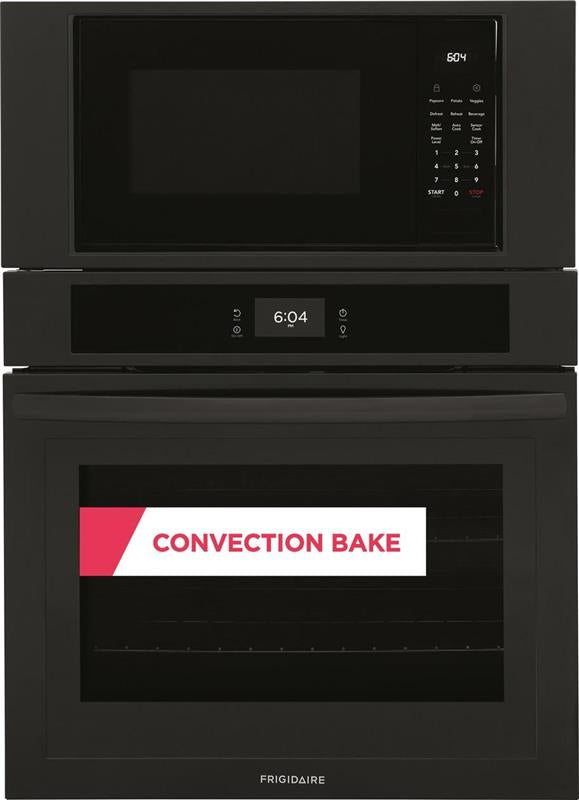 Frigidaire 30" Electric Wall Oven and Microwave Combination - (FCWM3027AB)