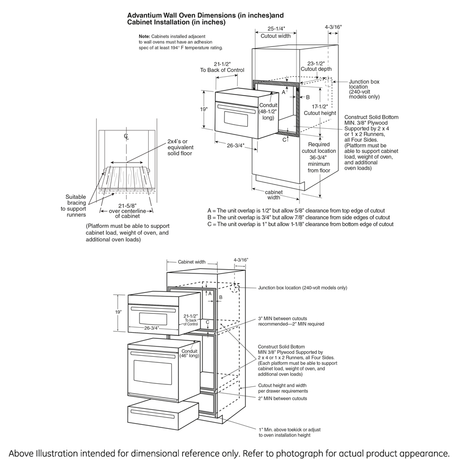 GE Profile(TM) 27 in. Single Wall Oven Advantium(R) Technology - (PSB9100BLTS)