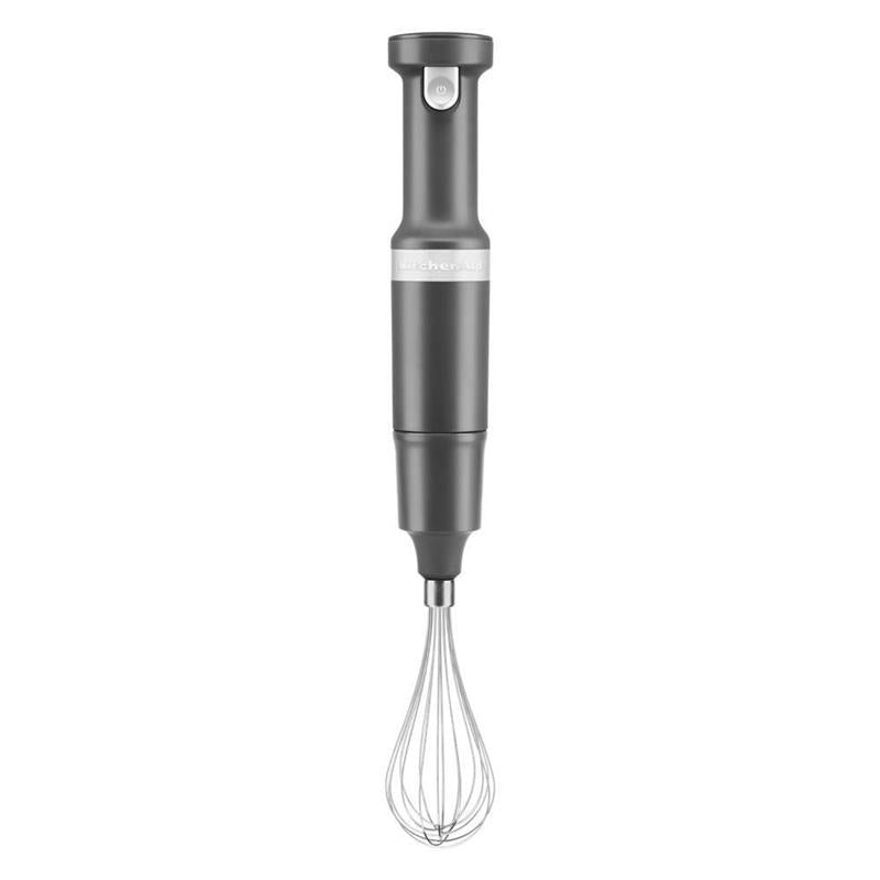Cordless Variable Speed Hand Blender with Chopper and Whisk Attachment - (KHBBV83DG)