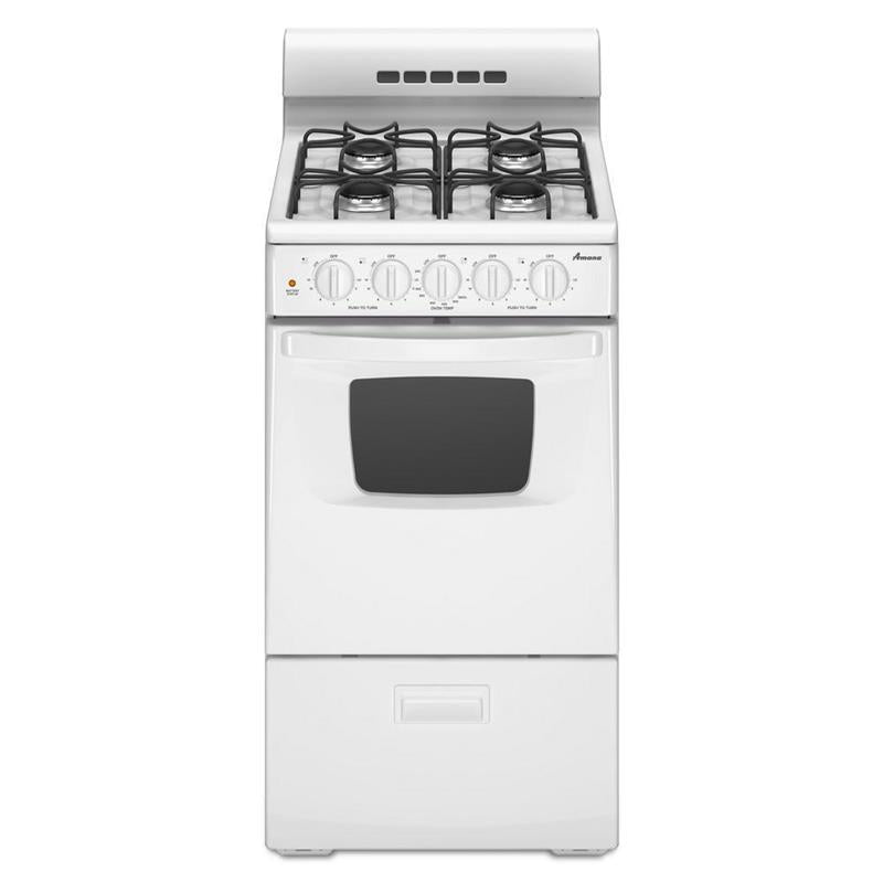 20-inch Gas Range with Compact Oven Capacity - (AGG222VDW)