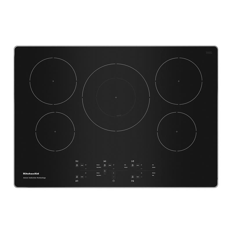 30-Inch 5-Element Sensor Induction Cooktop - (KCIG550JSS)