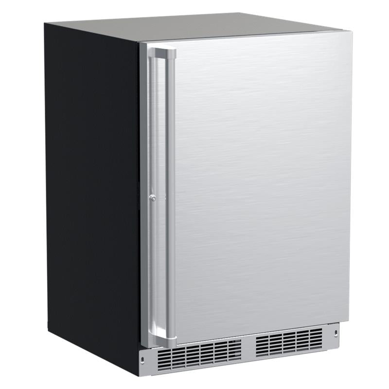24-In Professional Built-In Refrigerator Freezer with Door Style - Stainless Steel - (MPRF424SS31A)