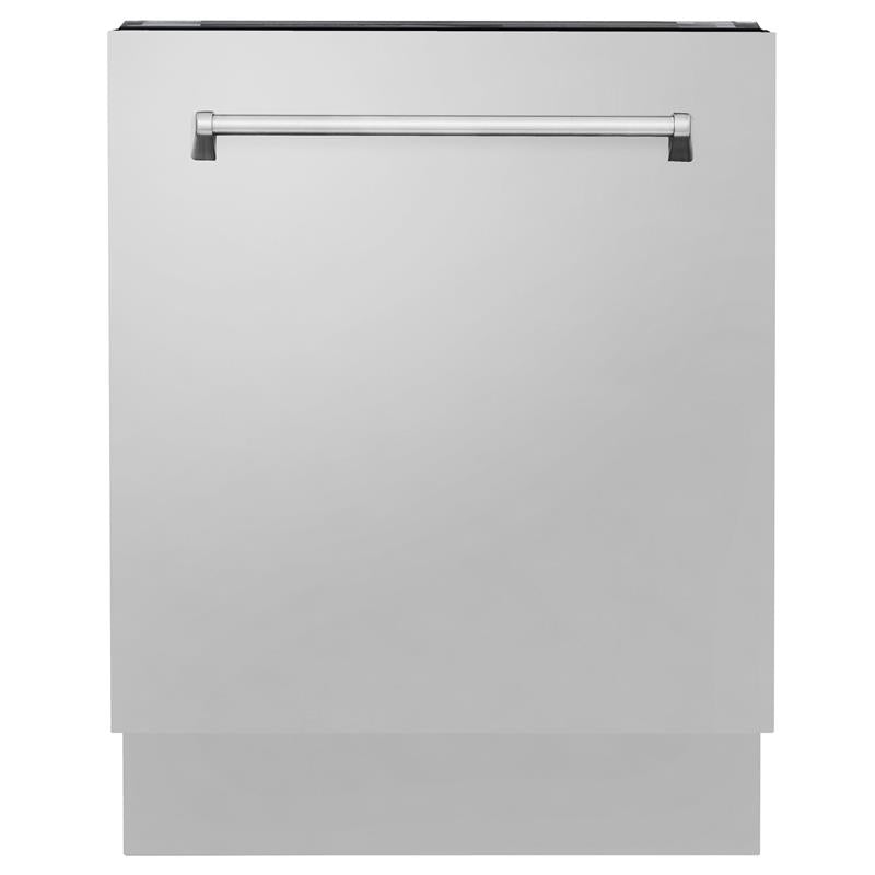 ZLINE 24" Tallac Series 3rd Rack Dishwasher with Traditional Handle, 51dBa (DWV-24) [Color: 304 Stainless] - (DWV30424)