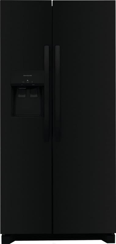 Frigidaire 22.3 Cu. Ft. 33" Standard Depth Side by Side Refrigerator - (FRSS2323AB)
