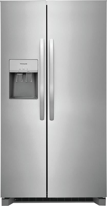 Frigidaire 25.6 Cu. Ft. 36" Standard Depth Side by Side Refrigerator - (FRSS2623AS)