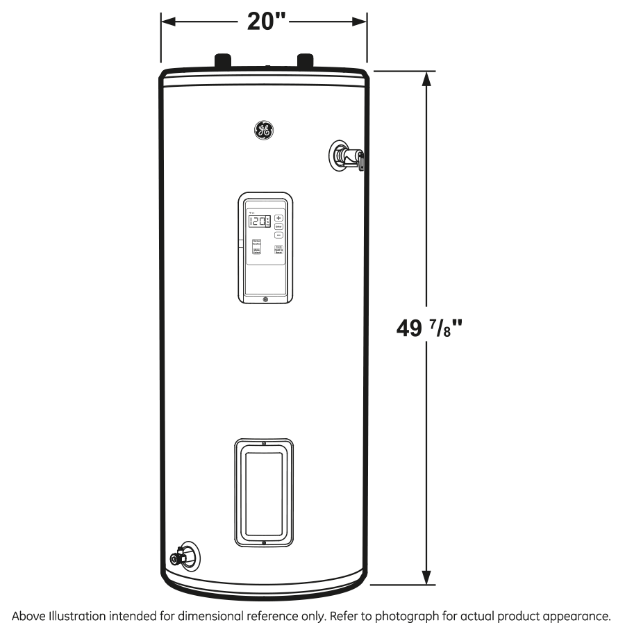 GE(R) Smart 30 Gallon Tall Electric Water Heater - (GE30T10BLM)