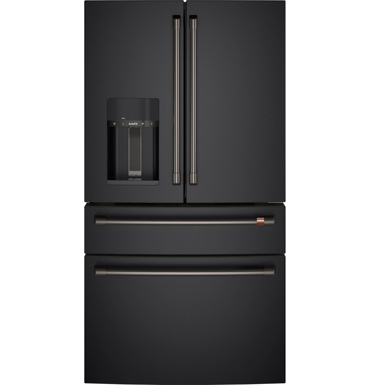 Caf(eback)(TM) ENERGY STAR(R) 22.3 Cu. Ft. Smart Counter-Depth 4-Door French-Door Refrigerator - (CXE22DP3PD1)