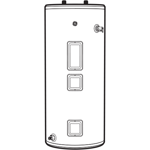 GE(R) 40 Gallon Short Electric Water Heater - (GE40S10BAM)