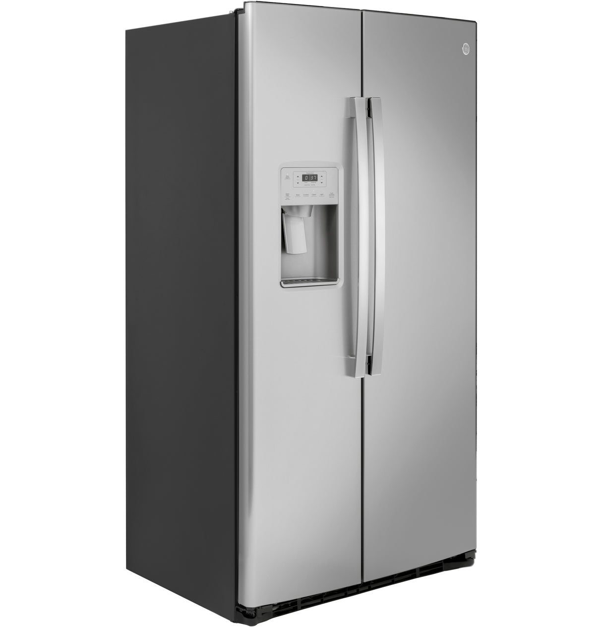 GE(R) 21.8 Cu. Ft. Counter-Depth Fingerprint Resistant Side-By-Side Refrigerator - (GZS22IYNFS)