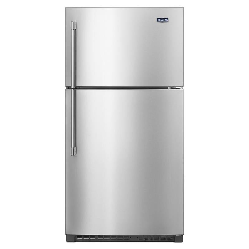 33-Inch Wide Top Freezer Refrigerator with EvenAir(TM) Cooling Tower- 21 Cu. Ft. - (MRT711SMFZ)