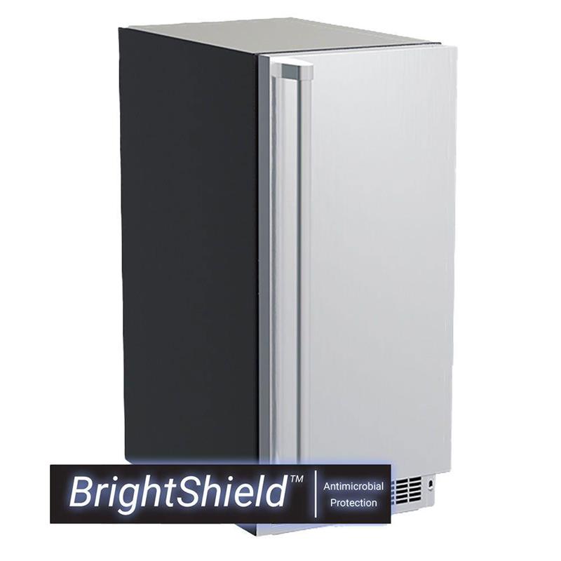 15-In Marvel Professional Clear Ice Machine With Brightshield with Brightshield\u2122 - Yes, Door Style - Stainless Steel - (MPCP415SS81A)