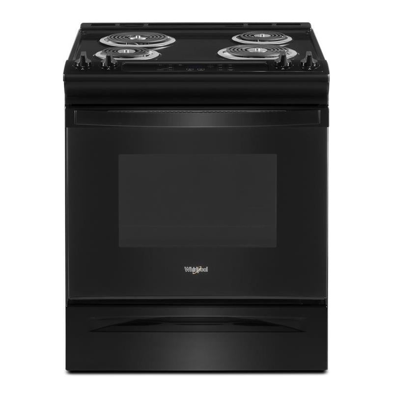 4.8 Cu. Ft. Whirlpool(R) Electric Range with Frozen Bake(TM) Technology - (WEC310S0LB)